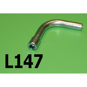 Tubo en ángulo recto para cable de estrangulador/cabecera de carburador Lambretta LI + TV2/3 + SX + Special - Product Image 1