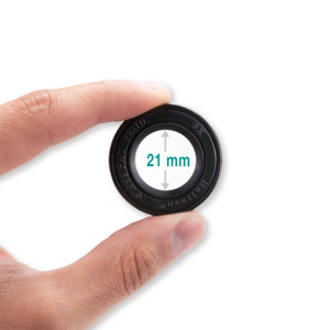 Lupa de reloj de acrílico, instrumento óptico y funda, lente Líder EXTREMO de 6x21mm, prémium, color negro, Twist-Up - Product Image 5