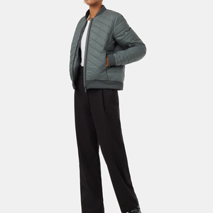 Blouson aviateur à manches longues de haute qualité pour femmes Offre Spéciale blouson aviateur à col montant respirant pour femmes - Product Image 2