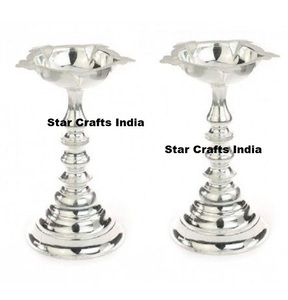 Traditional Design Gold Color Brass Taj Bowl Urli With <b>Candle</b> Stand <b>Floating</b> Diya & Bowl Best Selling Decorative Item Wholesale - Product Image 5
