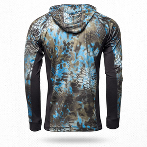 Jersey de pesca de secado rápido Unisex de alta calidad, sudaderas con capucha duraderas populares con características de secado rápido y sublimadas - Product Image 2
