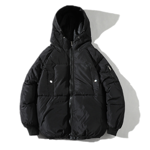 Veste matelassée pour hommes à la mode manteau matelassé chaud décontracté vêtements d'hiver en plein air confortables avec col montant - Product Image 2