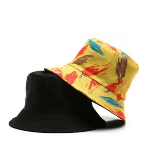 Los más vendidos Diseño personalizado Logo Hombre Sombreros Diseño Moda Hombres Mujeres Algodón Lona Sun Bucket Hat - Product Image 2