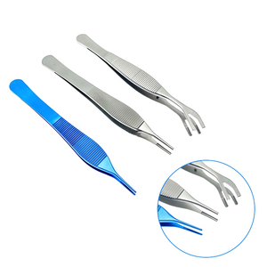 Pinzas de tejido oftálmico de gran venta, pinzas de cirugía ocular, pinzas quirúrgicas Adson de Oftalmología de titanio de alta calidad - Product Image 6