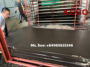 Contrachapado de Primera Clase con Revestimiento de Película y Superficie de Melamina con Logotipo Personalizado E2 Elm, Solo 19 USD/Pieza para Uso en Exteriores - Product Image 5