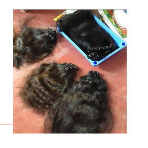 วิกผมดิบแบบเส้นผมมนุษย์ติดหนังสังเคราะห์จากเวียดนามวิกผมแท้ติดลูกไม้ด้านหน้าแบบใสระดับ HD - Product Image 3