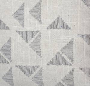 Housse de coussin élégante géométrique brodée superbe technique de couture pour accessoire décoratif de maison ou d'hôtel - Product Image 2