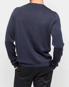 Pull-over en tricot de haute qualité pour hommes 100% coton doux hiver avec logo personnalisé et conception d'impression numérique - Product Image 2