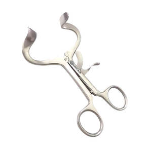 Retractores quirúrgicos de grado hospitalario Retractor de boca de ortodoncia dental con almohadilla de silicona Molt Gag abridor de boca de acero inoxidable - Product Image 2