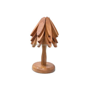 Most Selling Eco-Friendly Modern Placemat Customized Leaf Design Acacia <b>Wood</b> Creative Restaurant Kitchen Hot Pads <b>Trivets</b> 4mm - Product Image 5