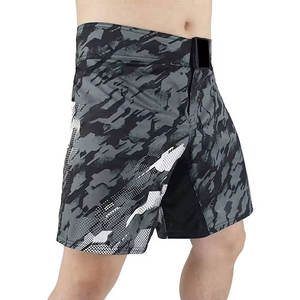 Short de boxe à sublimation avec short de haute qualité Short de combat de boxe de kickboxing Logo personnalisé Short MMA - Product Image 1