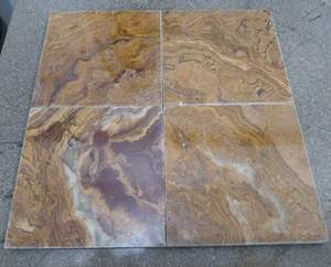 Hermosas baldosas de ónix marrón, piedra natural, baldosas de mármol de ónix marrón, baldosas de ónix marrón de Pakistán, calidad premium. - Product Image 3