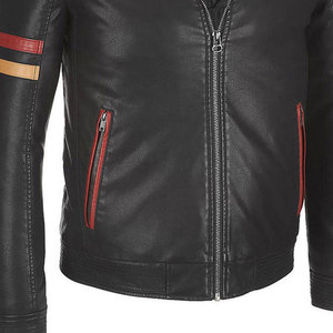Chaqueta de Cuero de Alta Calidad, Nueva Llegada, Venta Caliente, Chaqueta de Cuero Personalizada y Elegante para Hombre, Nuevo Estilo - Product Image 4