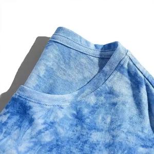 Camiseta de Hombre con Lavado Ácido, Diseño Nuevo, Logotipo Personalizado, Venta al por Mayor, 100% Algodón Tejido, Corte Regular, Ecológica - Product Image 3