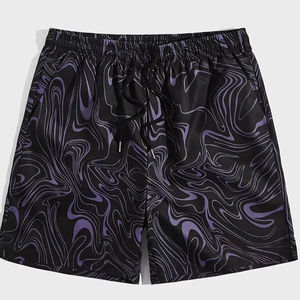 Pantalón corto informal con logotipo personalizado para hombre, gran oferta de alta calidad, cómodo y juvenil, pantalones cortos de algodón con sublimación para hombre - Product Image 1