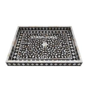 Bandeja de chocolate de diseño superventas de forma cuadrada hecha a mano, superventas, artículos de boda, venta al por mayor, bandeja de chocolate nueva de lujo - Product Image 1