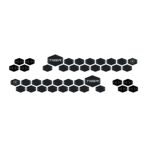 Adesivi 3D di Protezione Laterale per Moto Compatibili con Triumph Tiger 900 2024-2025 - Product Image 2