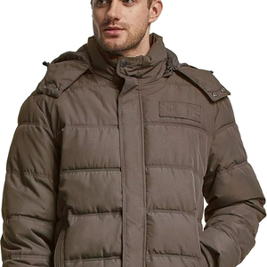 Top Trending Winter Men's Custom Printed <b>Puffer</b> <b>Jackets</b> Waterproof Windproof High Quality Customizable Design <b>Cheap</b> Price - Product Image 1
