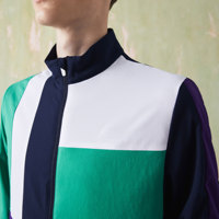 Ropa Deportiva Oficial, Ajustada, de Nailon, Transpirable, Ecológica, Reversible, de Secado Rápido, para Primavera, con Bloques de Color