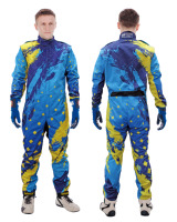 Traje de Carreras de Motocicleta y Automovilismo Beltenick Personalizado, Homologado por la FIA, Ignífugo, Sublimado, % Nomex