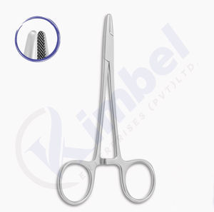 Juego de instrumentos quirúrgicos de acero inoxidable de alta calidad Soporte de aguja Baumgartner Fuente de alimentación manual certificada CE - Product Image 1