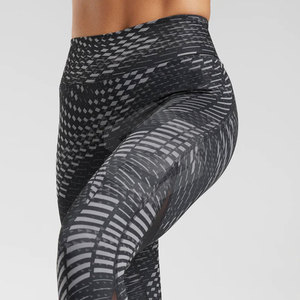 Mallas de sublimación Control de barriga Pantalones de yoga Gimnasio Ropa deportiva Mallas de sublimación para mujer - Product Image 5