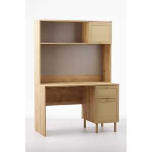 บารู ราฟล์ อัลมา มาซาส พร้อมชั้นวางหนังสือสำหรับโฮมออฟฟิศหรือพื้นที่เรียน - Product Image 3