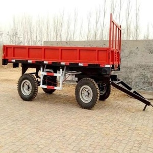 Remolque Agrícola Usado, Remolque Volquete para Tractor, Remolque de Volteo de 10 Toneladas, Precios Increíbles - Product Image 2