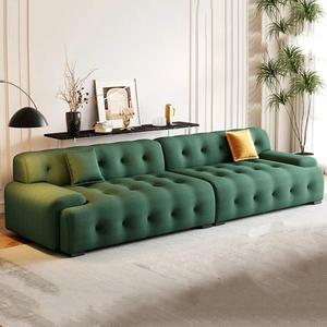 Canapé modulaire de luxe en forme de nuage, mobilier de salon sectionnel moderne rembourré, canapé lounge profond et moelleux |   Horticlub - Product Image 1