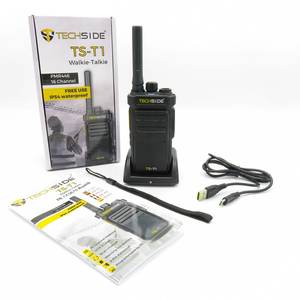 Factory Price TechSide TS-T1MIC+2 License-Free PMR446 16-Channel IP54 VOX USB Type-C Quick Charge Wi-Fi Cloning <b>Walkie</b> <b>Talkie</b> - Product Image 6