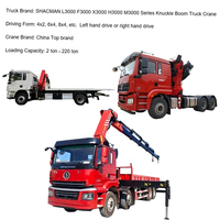 Truk Derek Berat Shacman 6X4 Kapasitas 14-16 ton Mesin Diesel Merek Weichai Standar Emisi Euro 2 Derek Lipat Baru Kiri