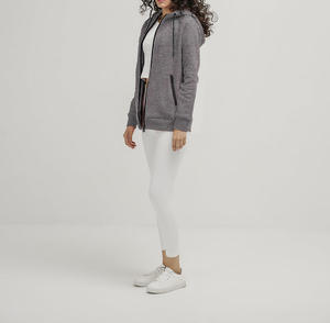 เสื้อฮู้ดผ้าฝ้าย100% สำหรับผู้หญิงไซส์ใหญ่พิเศษมีฮู้ดสำหรับฤดูหนาว - Product Image 4