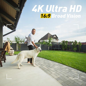 ANNKE kamera keamanan rumah, sistem kamera keamanan TVI HD 4K 8MP <span class=keywords><strong>8</strong></span> saluran Kamera <span class=keywords><strong>CCTV</strong></span> cerdas lampu hibrida IP67 - Product Image 3