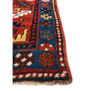 พรมขนสัตว์ถักมือสีเบจน้ำตาลลายเรขาคณิต Kiaan สำหรับห้องนั่งเล่น รุ่น Paem-282 ขนาดใหญ่ เหมาะสำหรับตกแต่งทางเดิน - Product Image 4