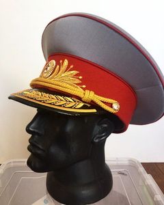 Gorra con visera personalizable de alta calidad por encargo de alta calidad Sombrero de uniforme unisex para adultos - Product Image 4