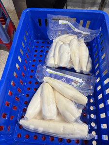 Tapioca pelada y congelada: yuca natural IQF lista para cocinar, raíz de yuca entera congelada, yuca congelada envasada al vacío - Product Image 5