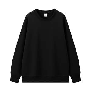 Sudadera moderna para hombre, jersey de manga larga con cuello redondo, forro polar suave, ropa de invierno cómoda para un aspecto informal elegante - Product Image 1