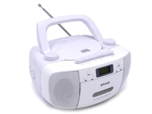 Xách tay Boombox <span class=keywords><strong>CD</strong></span> <span class=keywords><strong>Player</strong></span> với AM/FM Đài phát thanh và <span class=keywords><strong>Cassette</strong></span> tính năng - Product Image 3