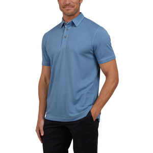 Polos de golf de alta calidad de primera calidad, ropa informal de secado rápido, estilo callejero, camiseta Polo de golf ajustada con botones lisos - Product Image 3