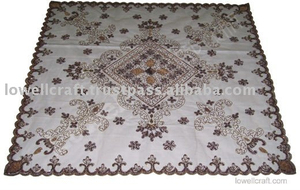 ผ้าปูโต๊ะแบบชาติพันธุ์ทำด้วยมือผ้าปูโต๊ะที่หรูหราด้วยการออกแบบด้วยมือแบบดั้งเดิมผ้าลินินตกแต่งโต๊ะแบบพรีเมี่ยม - Product Image 2