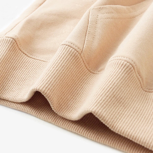 Customized wholesale New Arrival Men's Hoodies Best Oversized Pullover Breathable 100% Cotton Solid plane Hoodies - Product Image 4