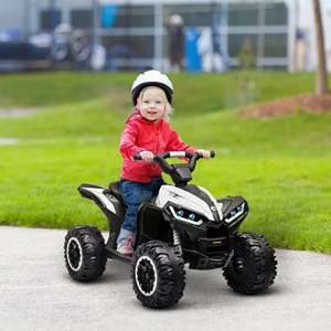 Coche de Juguete Eléctrico de 12 V para Niños de 2 a 4 Años, con Pedales de Plástico ABS, 4 Ruedas y Batería - Product Image 2