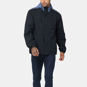 Veste coupe-vent Streetwear d'hiver unisexe à capuche solide et imperméable pour l'extérieur - Product Image 5