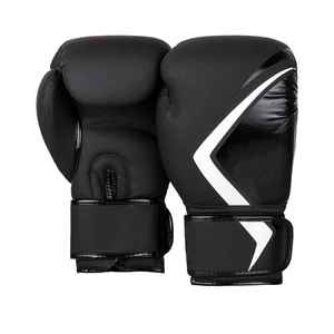 Venta al por mayor 8oz Hombres Mat Guantes de boxeo de cuero logotipo personalizado Guantes de entrenamiento de cuero genuino para adultos Venta al por mayor Guantes MMA - Product Image 5