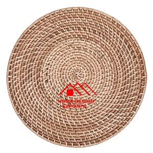 Table & Table Ware Utilisation Personnalisé Conception À La Main Meilleure Vente Chaude À La Main Conception En Spirale Plaque De Chargeur pour Salle À Manger - Product Image 4