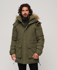 Vestes parka pour hommes personnalisées à la mode, parkas utilitaires à capuche vierges, veste en coton - Product Image 1