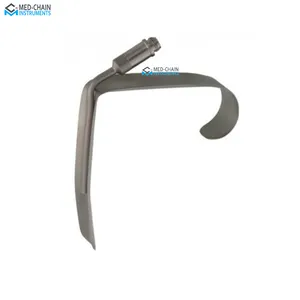 Ferreira Face Lift Fibra Óptica Retractor 22mm x 11cm-Instrumentos Cirurgia Plástica