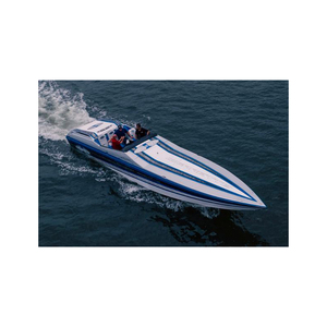 เรือยอชท์สปอร์ตตัวถังอะลูมิเนียมเชื่อมคุณภาพสูง พร้อมเครื่องยนต์ติดท้ายเรือ 90 แรงม้า สำหรับการพักผ่อน ความมั่นคง และความเร็ว - Product Image 2