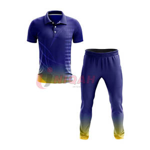 Vente en gros d'uniformes de cricket à logo personnalisé à séchage rapide maillots d'entraînement de match de football avec un motif unique - Product Image 5