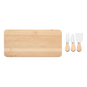 Set di Taglieri in Bambù Sostenibile GLENAVY con Utensili per una Presentazione Premium - Product Image 4